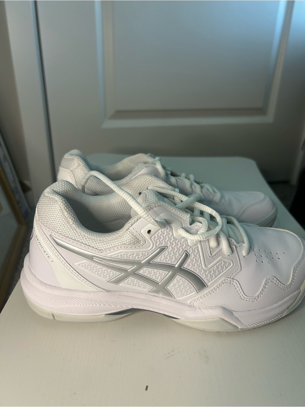 Asics White Women's Athletic Sneakers